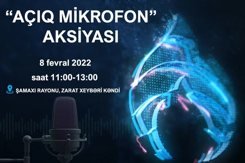 Azəriqaz”ın növbəti “Açıq mikrofon” aksiyası Şamaxıda keçiriləcək