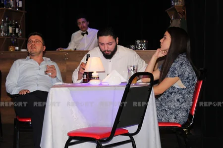 Gürcüstanın Azərbaycan Dram Teatrı yeni tamaşa nümayiş etdirib