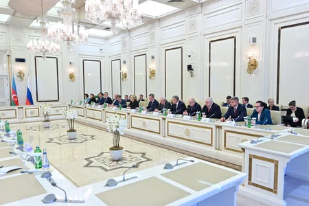 Matviyenko Sahibə Qafarovaya Rusiyanın Dostluq ordenini təqdim edib