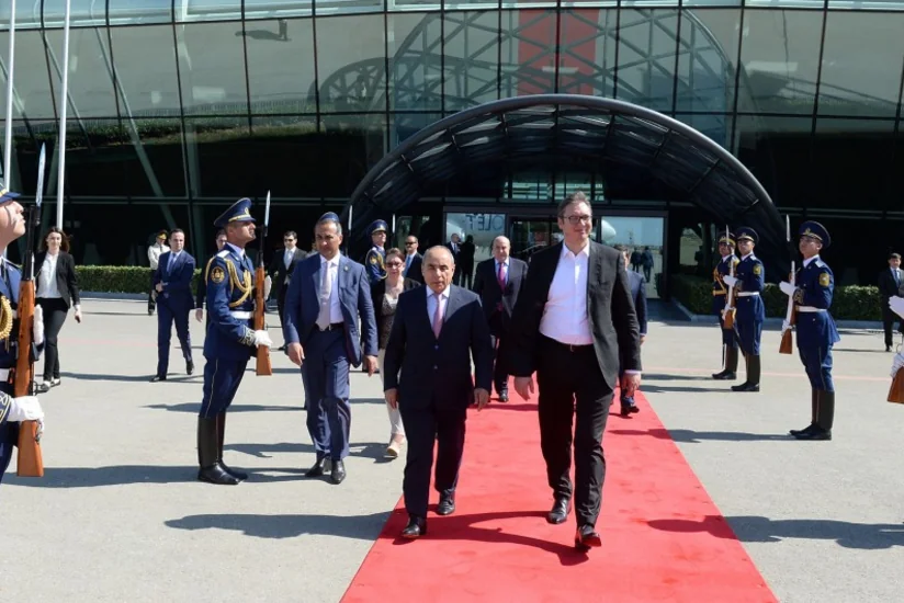 Serbiya Prezidentinin Azərbaycana rəsmi səfəri başa çatıb