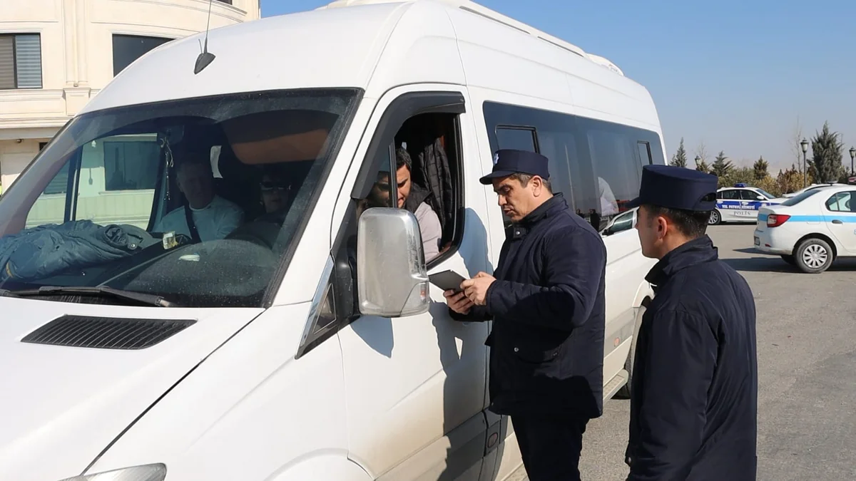 AYNA: Sifarişli sərnişin daşınması formulyar doldurulmadan həyata keçirilməsinə görə cərimə nəzərdə tutulur