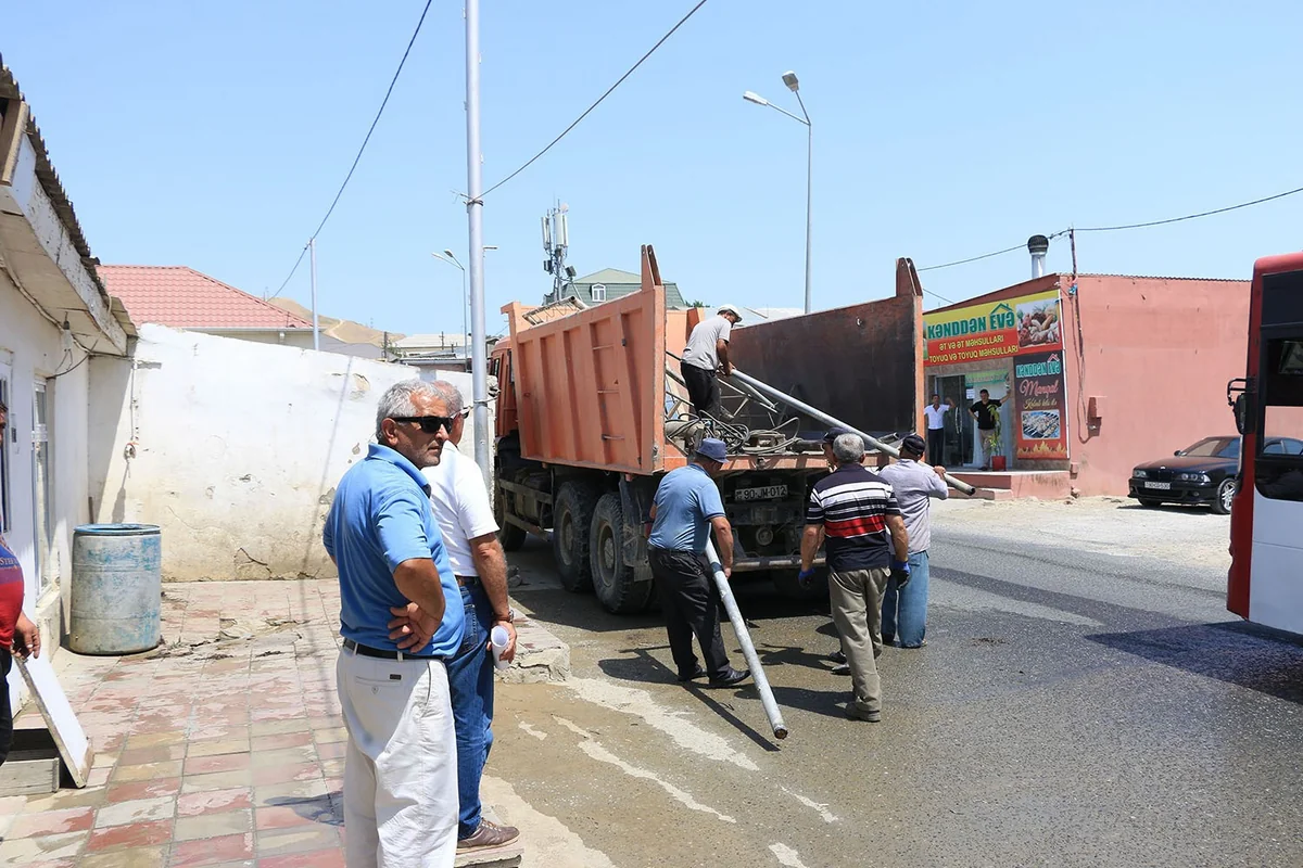 Bakıda qanunsuz heyvan kəsimi məntəqələrinin qurğuları sökülüb