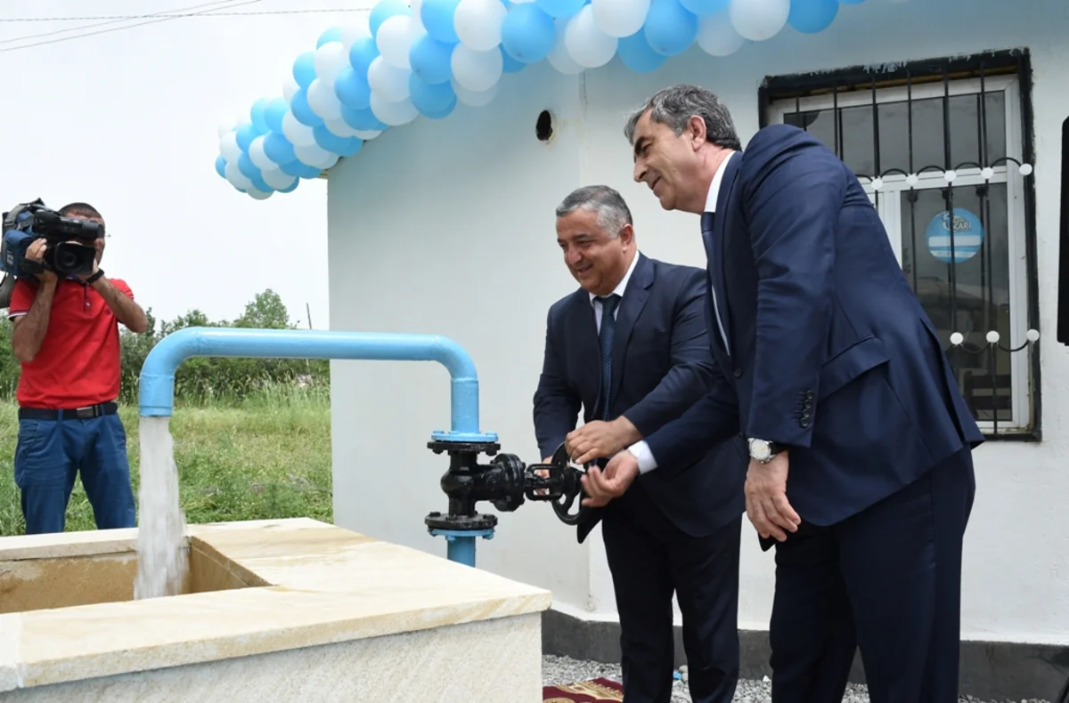 Yardımlı rayonunun bir neçə dağ kəndinə su verilib