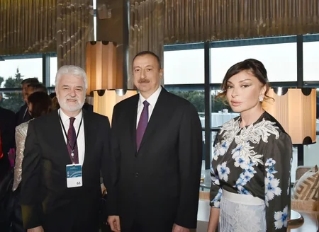 ​İlham Əliyevin adından III Qlobal Bakı Forumunun iştirakçılarına ziyafət verilib - FOTO