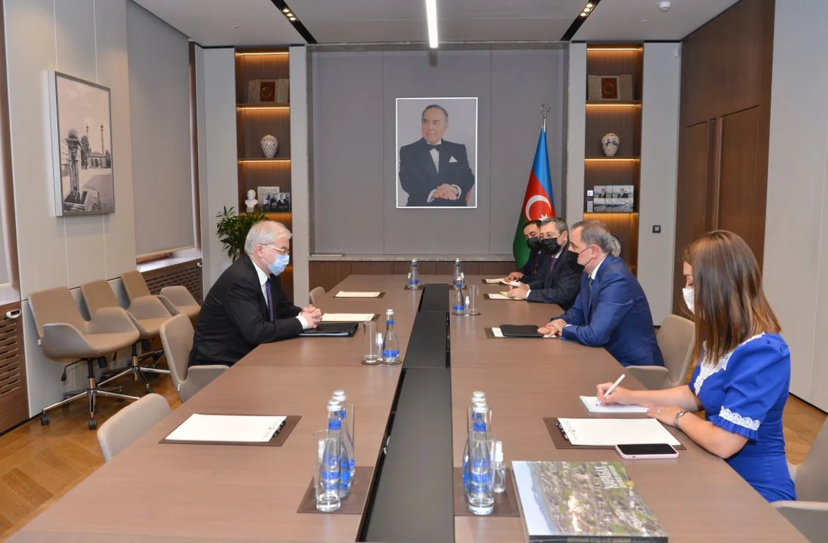 Jeyhun Bayramov meets with new OSCE Minsk Group co-chair from Russia