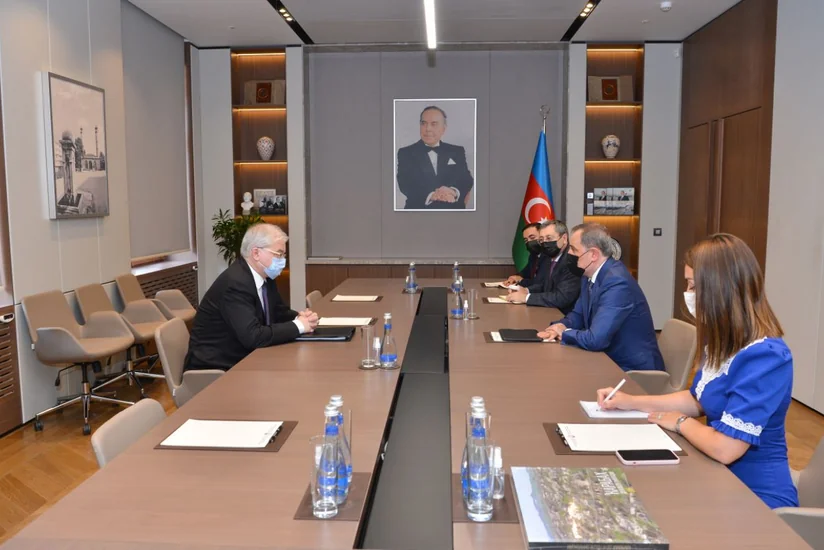Джейхун Байрамов встретился с новым сопредседателем Минской группы ОБСЕ от РФ