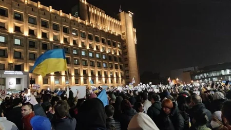 Gürcüstan Baş nazirinin Ukrayna ilə bağlı mövqeyinə görə istefası tələb olunur