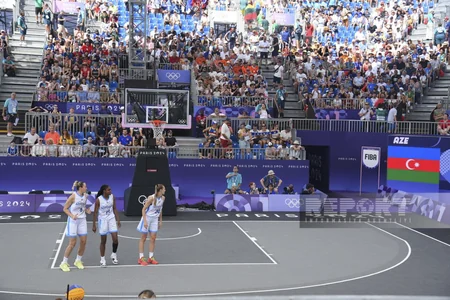 Paris-2024: Azərbaycanın qadınlardan ibarət 3x3 basketbol millisi növbəti görüşünə çıxıb - YENİLƏNİB - 2