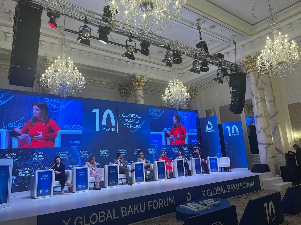 Прошло последнее панельное заседание X Глобального Бакинского форума