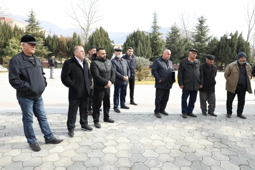 Azəriqazın rəhbər şəxsləri Şəkidə vətəndaşlarla görüş keçirib