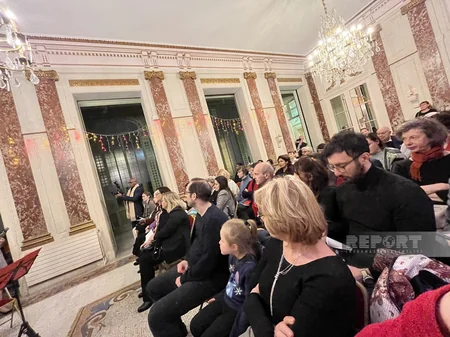 Fransada Rus Elmlər və Mədəniyyət Evində azərbaycanlı musiqiçilərin konserti baş tutub