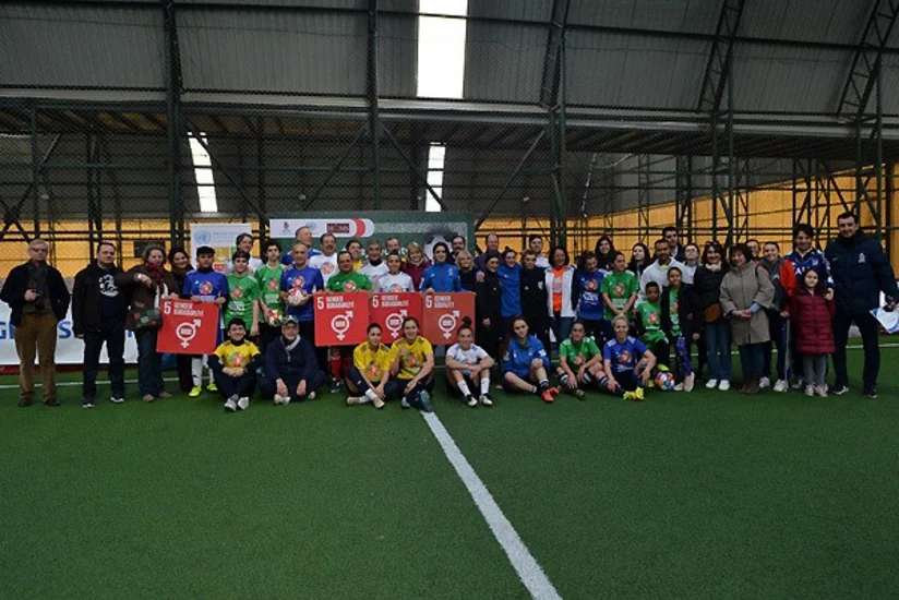 Gender bərabərliyinin dəstəklənməsi və 8 mart Beynəlxalq Qadınlar Günü ilə bağlı yoldaşlıq oyunu keçirilib