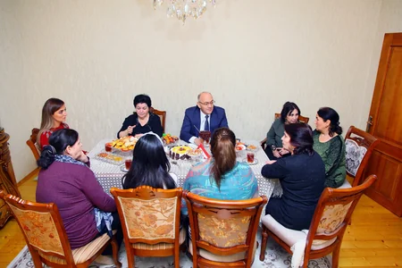 Deputatlığa namizəd Könül Nurullayeva növbəti görüşlərini keçirib - FOTO