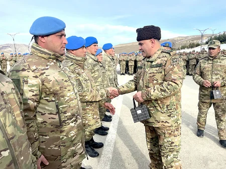 Azerbaijani Chief of General Staff inspects intensive combat training of military units