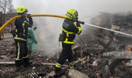 Последствия массированной атаки на Украину