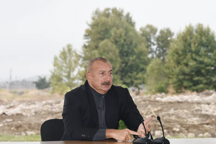 Azerbaijani leader: We were threatened that if war breaks out, we will lose land again