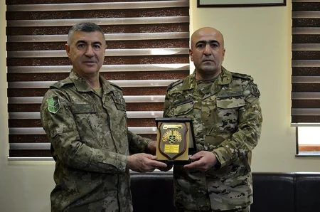 NATO delegation visits one of Azerbaijan's military units