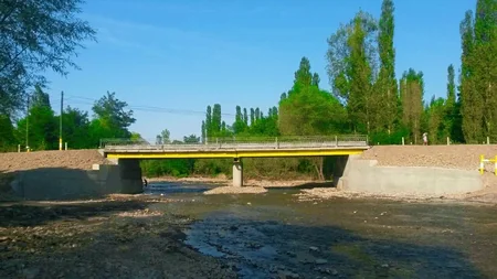 Tovuzda leysan yağışlarında qəzalı vəziyyətə düşən körpü bərpa edilib
