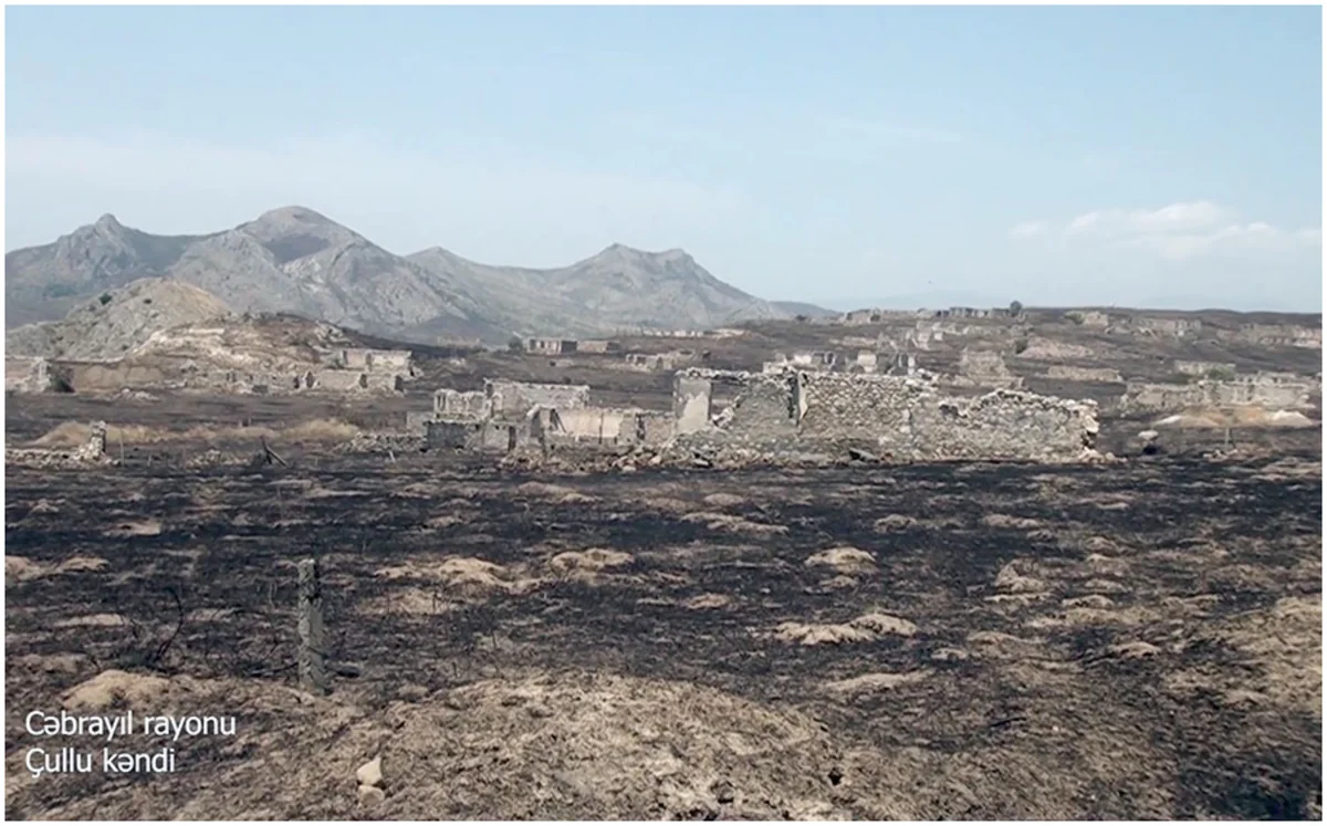 Video footage from liberated Chullu village of Jabrayil