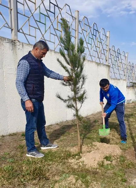 Cüdoçular Göygöldə yaşıllaşdırma aksiyasında iştirak ediblər