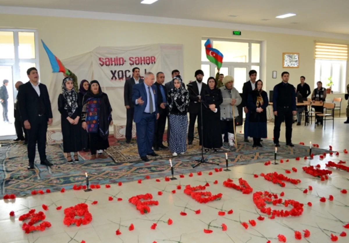 Cəbhə bölgəsindəki hərbi hissələrdə Xocalı soyqırımı qurbanlarının xatirəsi anılıb