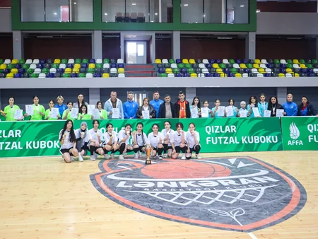 UEFA-nın dəstəyi ilə Lənkəranda “Qızlar Futzal Kuboku” keçirilib