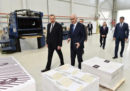 Prezident İlham Əliyev Balaxanı Sənaye Parkının açılışında iştirak edib
