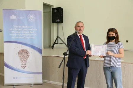 “Qobu Park”da məşğulluq imkanlarının artırılması məqsədilə həyata keçirilən layihə başa çatıb