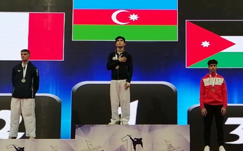 Azərbaycan karateçiləri dünya çempionatında 1 qızıl, 2 bürünc medal qazanıblar