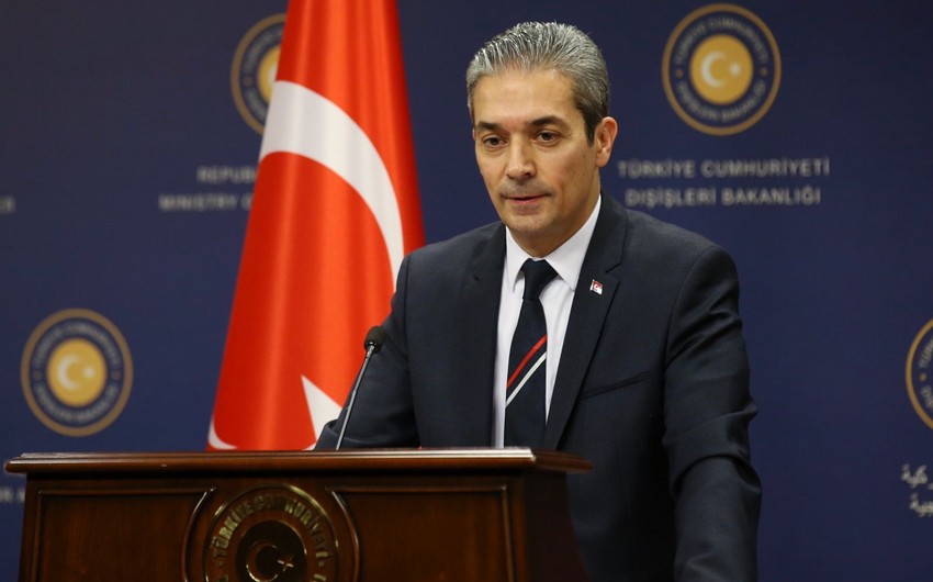 Türkiyə XİN rəsmisi: “İranın ittihamları qəbuledilməzdir”
