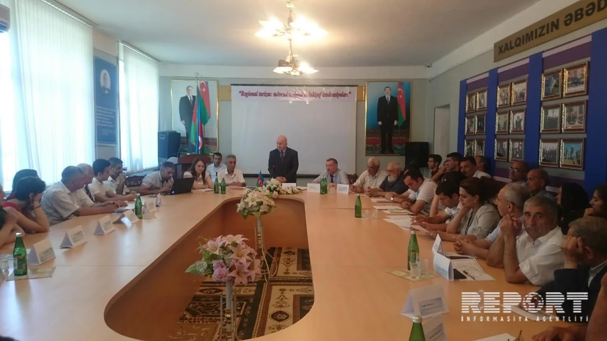 Mingəçevirdə “Regional turizm: mövcud vəziyyət və inkişaf tendensiyaları” mövzusunda konfrans keçirilib