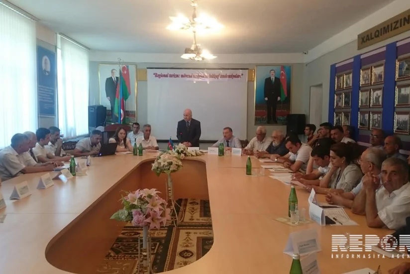 Mingəçevirdə “Regional turizm: mövcud vəziyyət və inkişaf tendensiyaları” mövzusunda konfrans keçirilib