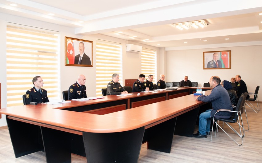 Vilayət Eyvazov Gəncədə vətəndaş qəbulu və müşavirə keçirib
