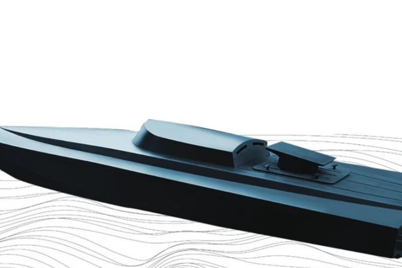 Новый морской дрон украинского производства представлен на выставке в Стамбуле