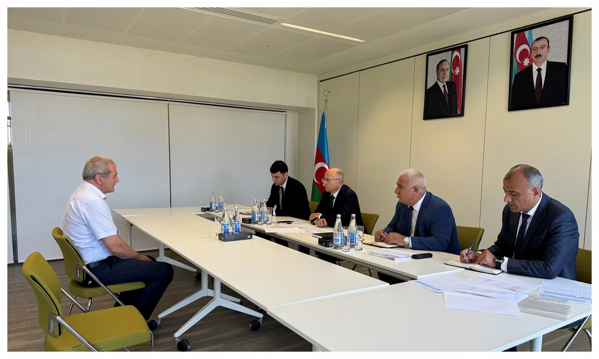 Energetika naziri Qaxda vətəndaşları qəbul edib