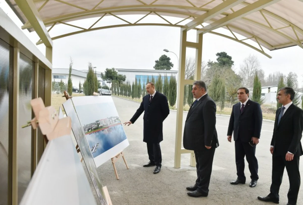 ​Azərbaycan Prezidenti “Kür” Olimpiya Tədris-İdman Mərkəzində olub