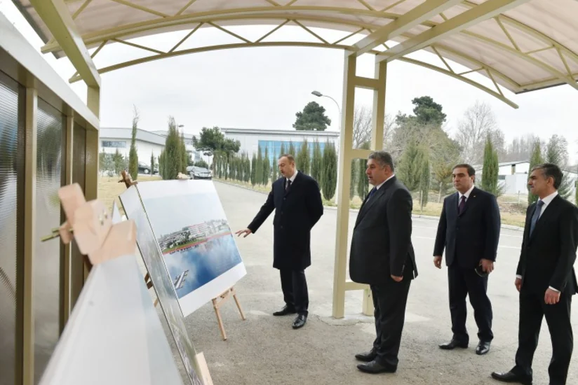 ​Azərbaycan Prezidenti “Kür” Olimpiya Tədris-İdman Mərkəzində olub