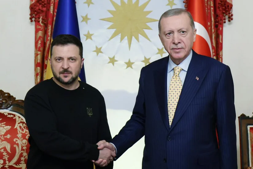 Президент Турции встретился в Стамбуле с украинским коллегой