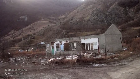 Footage from Gamishli village of Kalbajar