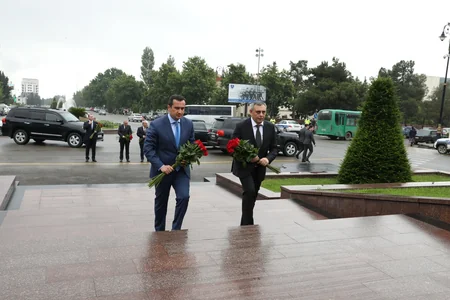 Səfərbərlik Xidmətinin rəisi Şəmkirdə vətəndaşları qəbul edib