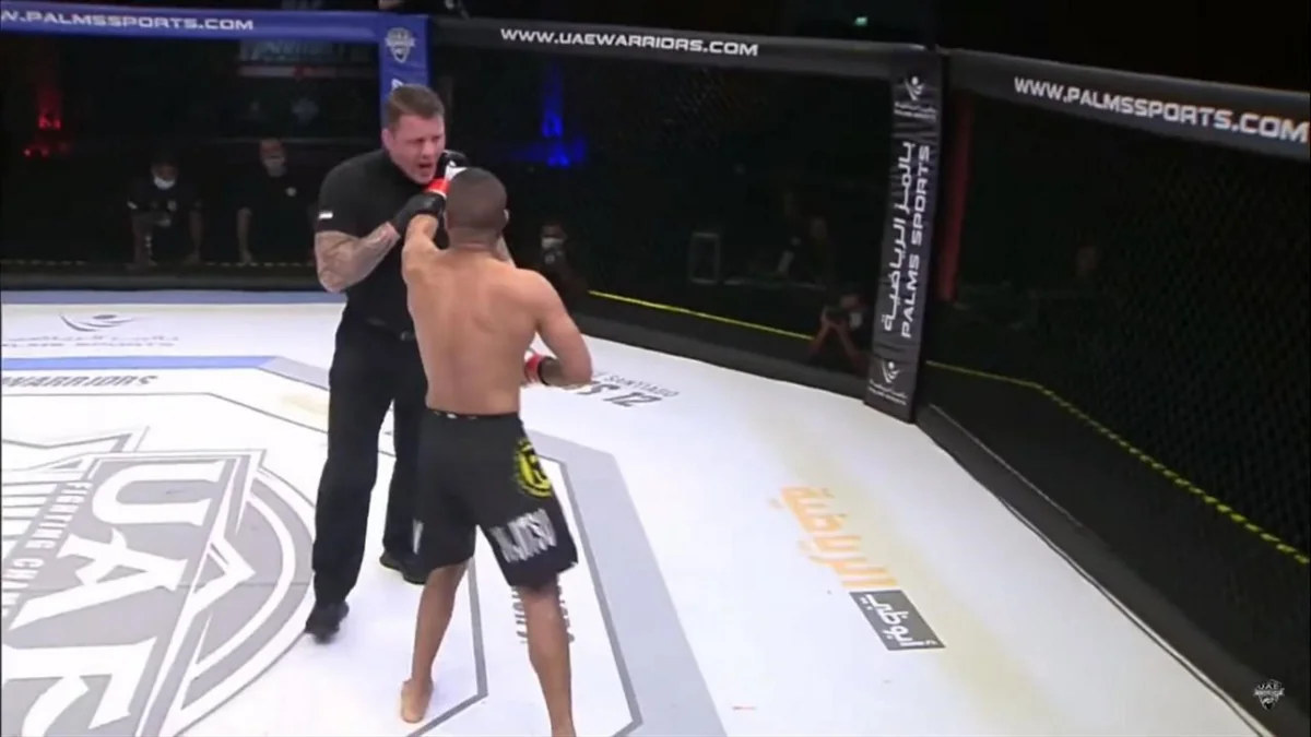 Боец MMA напал на судью