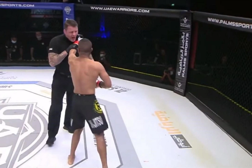 Боец MMA напал на судью
