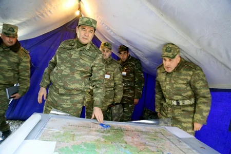 Azerbaijani Armed Forces starts large-scale tranings