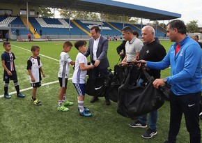 Elxan Məmmədov “Turan Tovuz” Futbol Akademiyasında olub