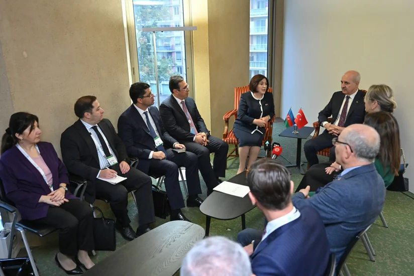 Speaker of Azerbaijani parliament meets with her Turkish counterpart