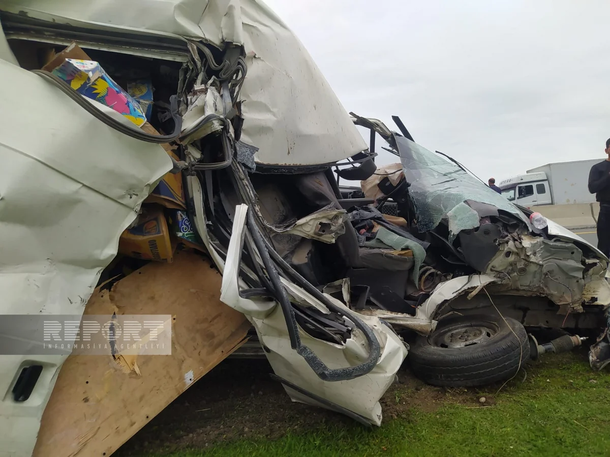 Masallıda “Ford” və KamAZ toqquşub, xəsarət alan var