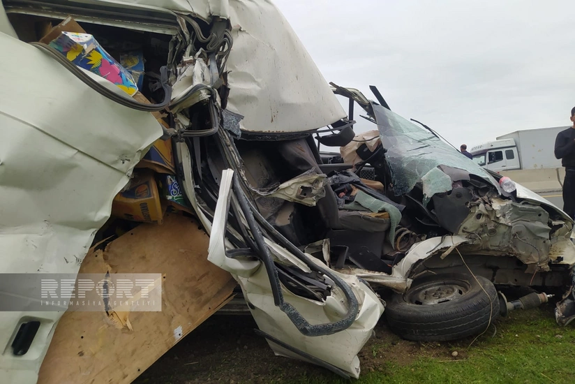 Masallıda “Ford” və KamAZ toqquşub, xəsarət alan var