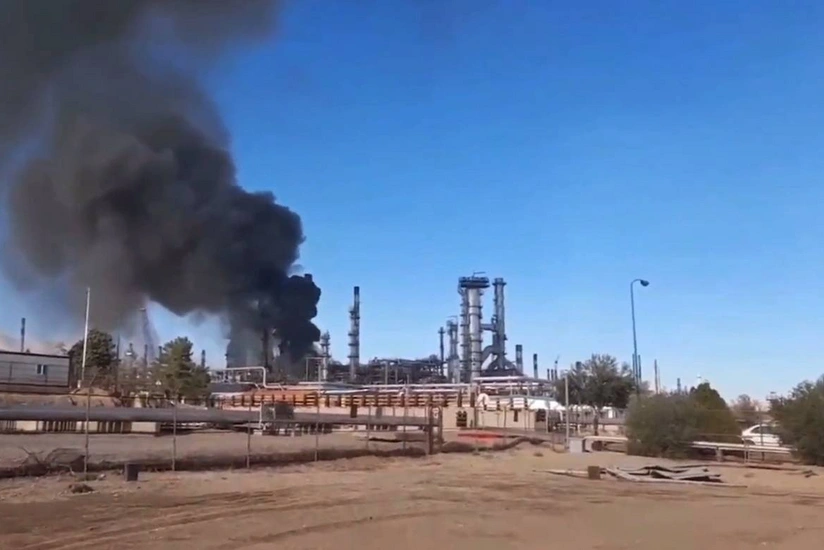 Fire breaks out at refinery in Iran