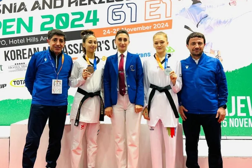 Azərbaycan taekvondoçuları Bosniya və Herseqovinada daha iki medal qazanıblar