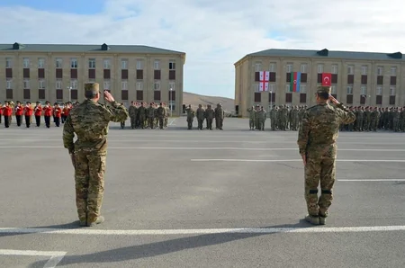Baku hosts opening ceremony of Caucasian Eagle - 2019 joint exercises - VIDEO